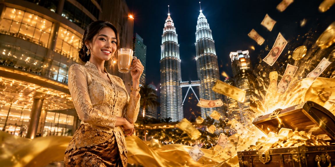 Pengguna Kuala Lumpur menikmati bonus cashback selepas mendaftar di richman88